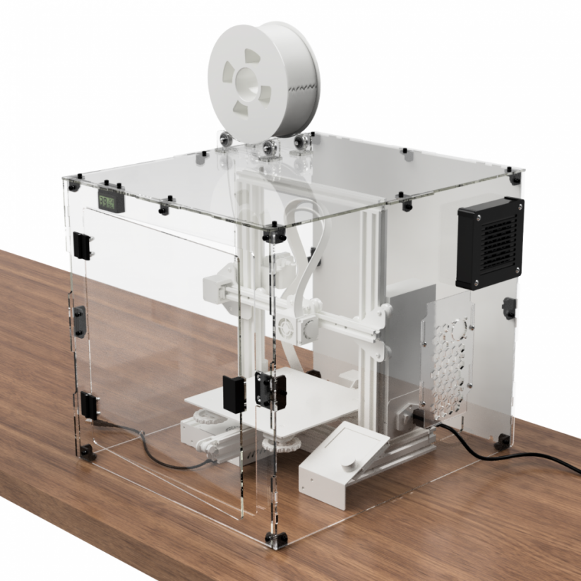 TF Acrylic - 3D Drucker Gehäuse für Creality Ender 3 / PRO