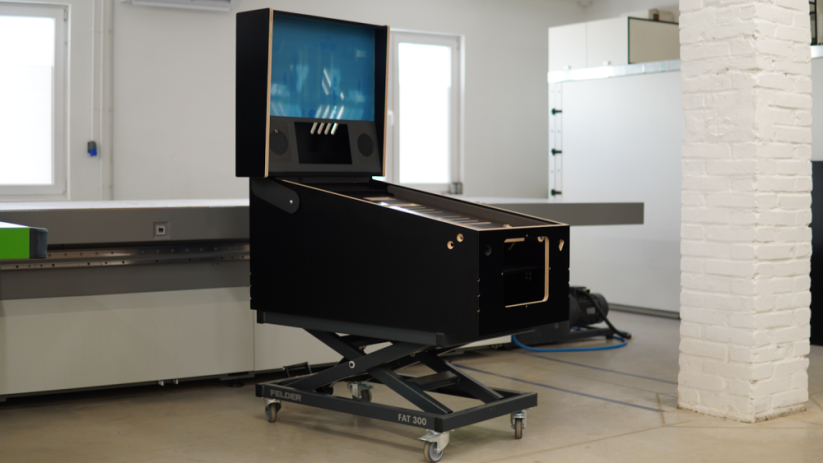 Widebody Virtual Pinball Cabinet (VPin) - Premium Flat-Pack Kit
