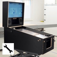 Ultra-Widebody Virtual Pinball Cabinet (VPin) – Premium Zero-Woodworking Flat-Pack Kit with Powder-Coated Metal Speaker/DMD Panel