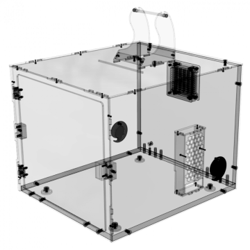 3D-Drucker Gehäuse und Vitrinen