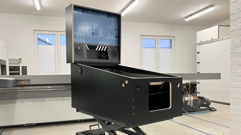 Ultra-Widebody Kabinet für virtuellen Flipper (VPin) - Premium Kit (Bausatz)
