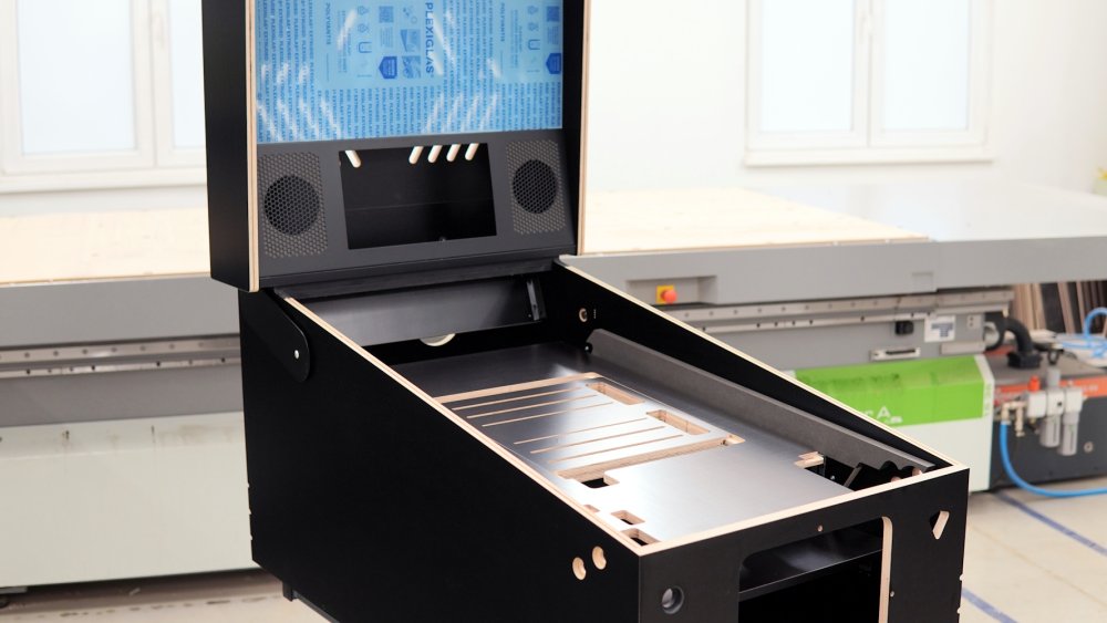 Ultra-Widebody Virtual Pinball Cabinet (VPin) - Premium Flat-Pack Kit