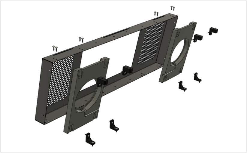 Widebody Virtual Pinball Cabinet (VPin) - Premium Flat-Pack Kit