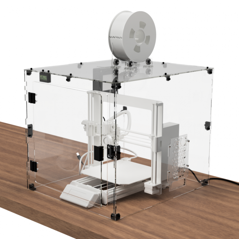 TF Acrylic - box (kryt) pro 3D tiskárny Prusa i3 MK3/MK4
