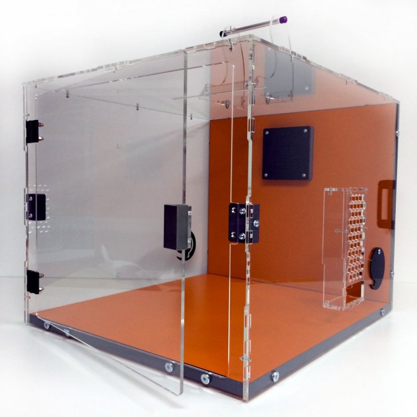 TLX Flame Orange -  3D Drucker Gehäuse/Vitrine für Prusa i3 MK2/MK3/MK3s/MK3s+