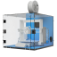 TLX Blue -  3D Drucker Gehäuse/Vitrine für Prusa i3 MK2/MK3/MK3s/MK3s+